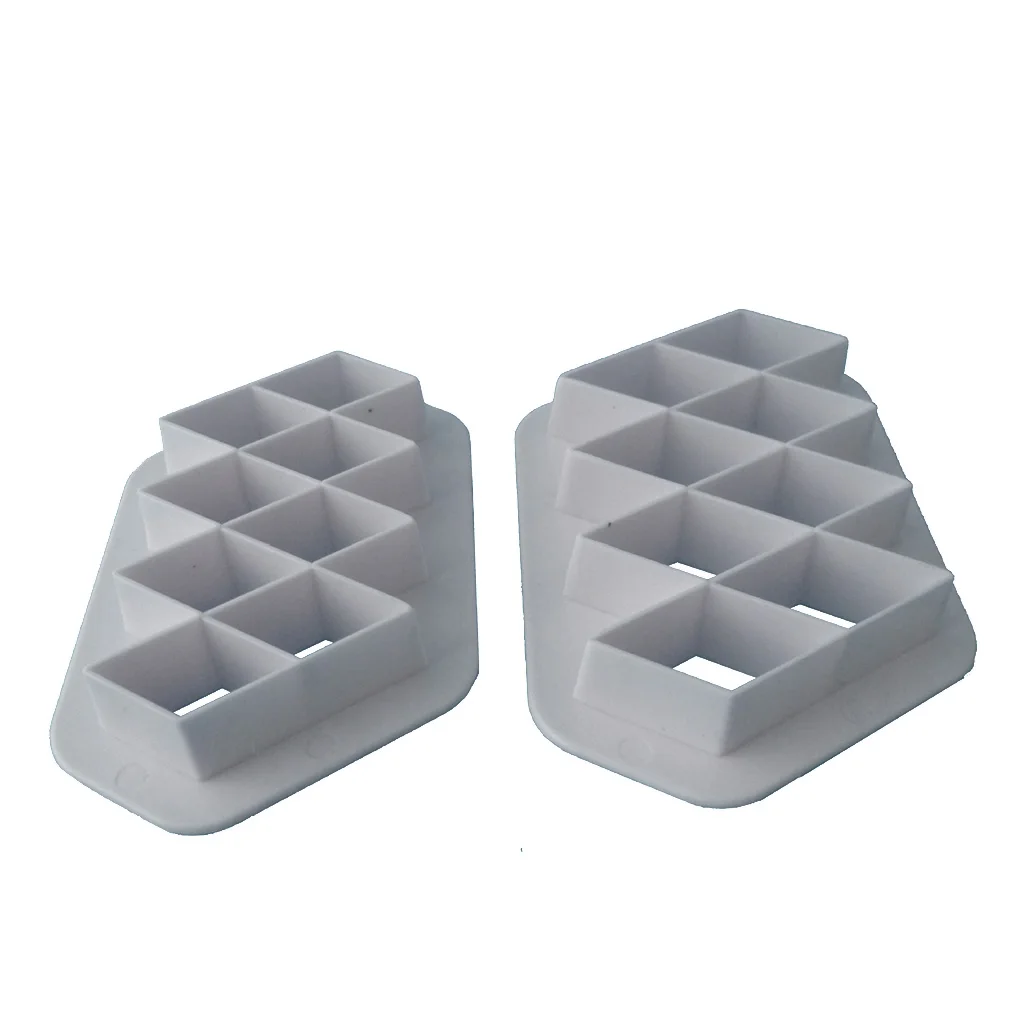 2pcs Irregular Rhombus Shaped Plastic Biscuits Cutting Dies Cake Baking Utensils Molds Mould
2pcs Irregular Rhombus Shaped Plastic Biscuits Cutting Dies Cake Baking Utensils Molds Mould