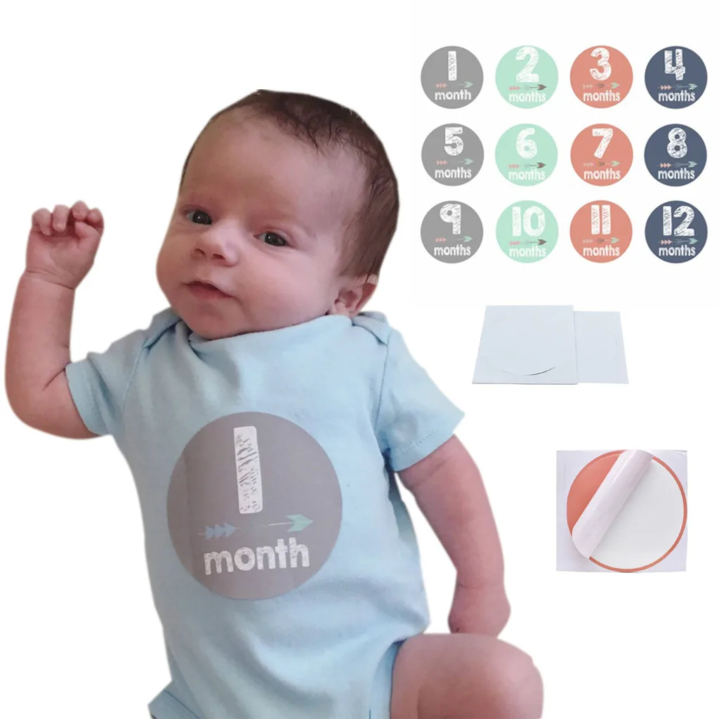 12PCS Baby Newborn Monthly Milestone Stickers Birth to 12 Months Stickers Floral Baby Monthly Milestone Stickers 2019
12PCS Baby Newborn Monthly Milestone Stickers Birth to 12 Months Stickers Floral Baby Monthly Milestone Stickers 2019