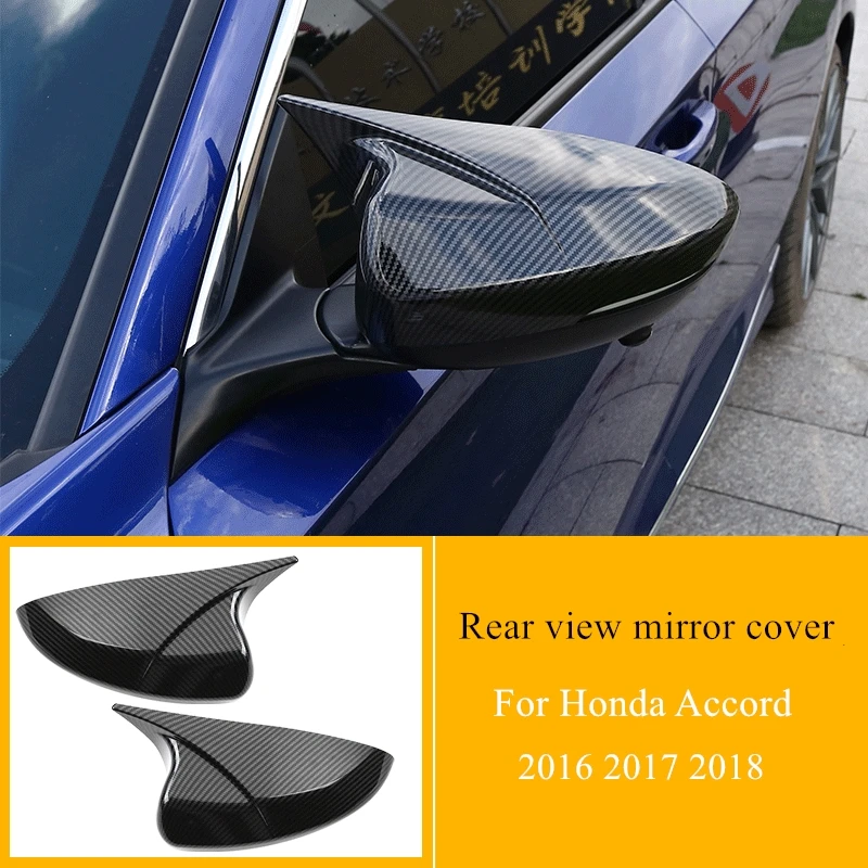 Rear View Mirror Protect Cover ABS Carbon Fiber Piano black For Honda Accord 2016 2017 2018 External Decorative Accessories
Rear View Mirror Protect Cover ABS Carbon Fiber Piano black For Honda Accord 2016 2017 2018 External Decorative Accessories