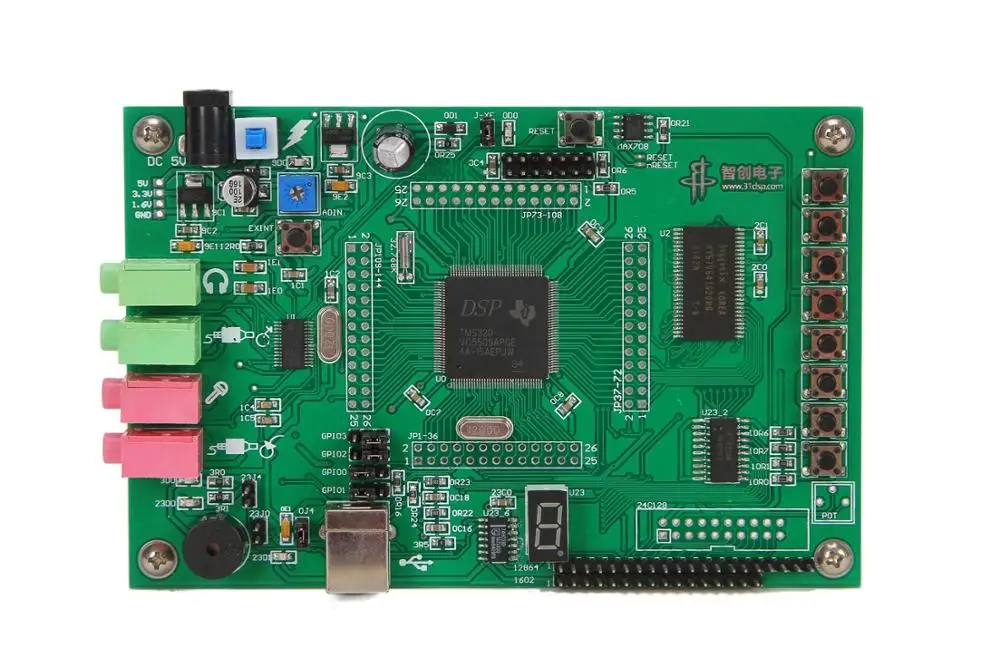Для DSP5509 макетная плата TMS320VC5509A Весенний фестиваль специально | Компьютеры и офис