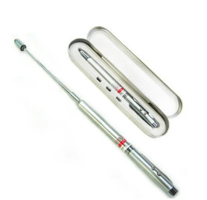 NEW 5 in 1 Power Point Telescopic RED Laser Pointer Pen Teaching Tools LED Light Ball Pen business school office gifts with box
NEW 5 in 1 Power Point Telescopic RED Laser Pointer Pen Teaching Tools LED Light Ball Pen business school office gifts with box