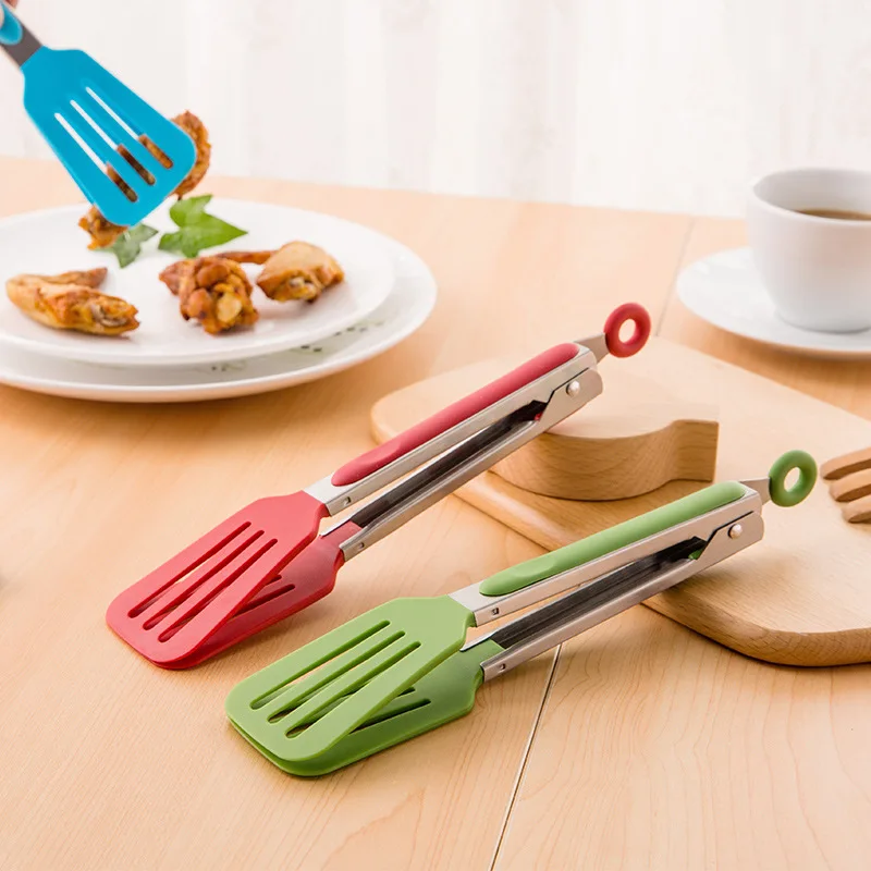 1pcs Silicone Kitchen Gadgets Cooking Salad Serving BBQ Tongs Stainless Steel Handle Utensils Kitchen Accessories Kitchen Tools
1pcs Silicone Kitchen Gadgets Cooking Salad Serving BBQ Tongs Stainless Steel Handle Utensils Kitchen Accessories Kitchen Tools