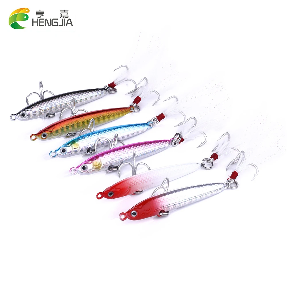 HENGJIA 7pcs 6cm 16g hard metal lead sea sinking fishing lures wobbler carp fishing bait pesca fishing tackles
HENGJIA 7pcs 6cm 16g hard metal lead sea sinking fishing lures wobbler carp fishing bait pesca fishing tackles