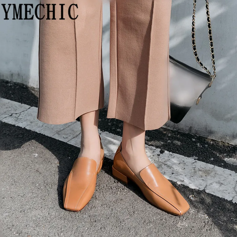 YMECHIC 2019 Genuine Leather Chunky Block Heel Womens Shoes Black Yellow Square Toe Sewing Low Heels Pumps Spring Fashion Loafer
YMECHIC 2019 Genuine Leather Chunky Block Heel Womens Shoes Black Yellow Square Toe Sewing Low Heels Pumps Spring Fashion Loafer