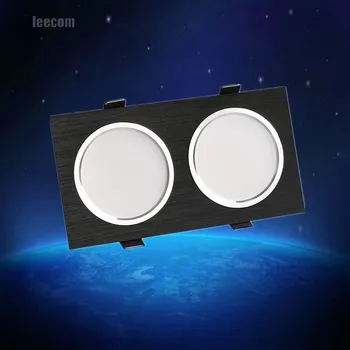 Double Head Cree Led Square Led Downlight 6w 10w 14w 20w 24w Led Cob Recessed Ceiling Down Light Lamp For Home
Double Head Cree Led Square Led Downlight 6w 10w 14w 20w 24w Led Cob Recessed Ceiling Down Light Lamp For Home