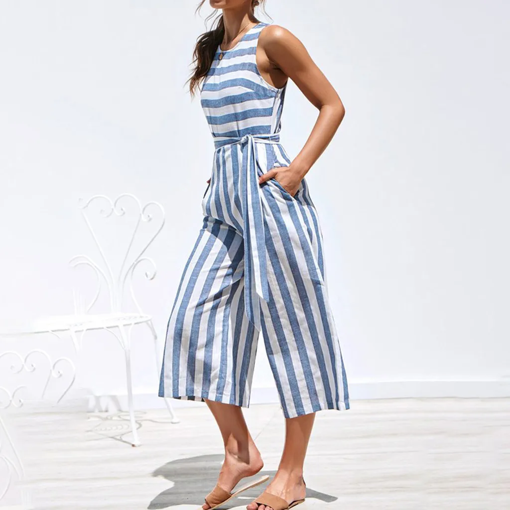 Summer jumpsuits for women elegantes Jumpsuit Romper Body Femme Sleeveless V-neck 2019 Sexy Ladies Playsuit Bodysuit Party
Summer jumpsuits for women elegantes Jumpsuit Romper Body Femme Sleeveless V-neck 2019 Sexy Ladies Playsuit Bodysuit Party