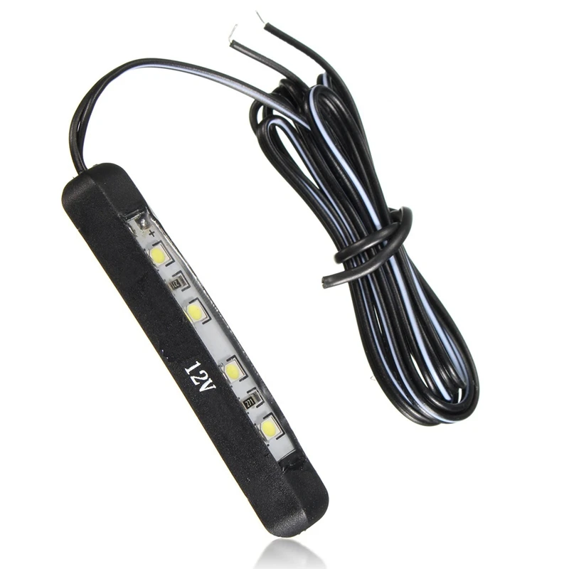 4 LED 12V Car Motorcycle Quad ATV Mini Smoke Lens Brake Running License Tiny Rear Number Plate Tail Light Lamp
4 LED 12V Car Motorcycle Quad ATV Mini Smoke Lens Brake Running License Tiny Rear Number Plate Tail Light Lamp