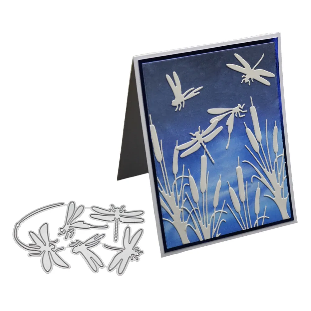 New Dragonfly Background Metal Cutting Dies Stamp Stencil for DIY Scrapbooking Photo Album Embossing Decorative Craft Die 2019
New Dragonfly Background Metal Cutting Dies Stamp Stencil for DIY Scrapbooking Photo Album Embossing Decorative Craft Die 2019