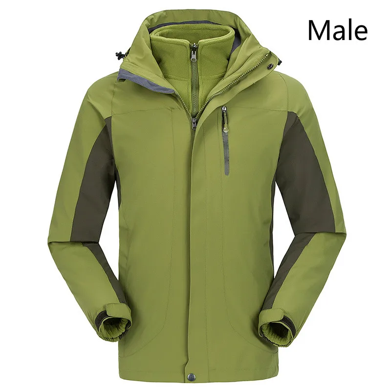 Men's and women's windbreaker autumn winter outdoor thickening two sets of windproof waterproof thermal mountain ski wear
Men's and women's windbreaker autumn winter outdoor thickening two sets of windproof waterproof thermal mountain ski wear