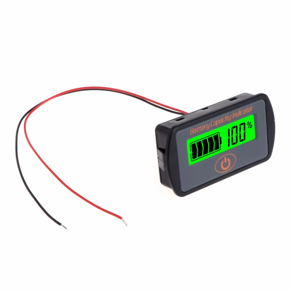 12V LCD Battery Capacity Voltmeter Tester Indicator Car Lead-acid Lithium Test Tools
12V LCD Battery Capacity Voltmeter Tester Indicator Car Lead-acid Lithium Test Tools