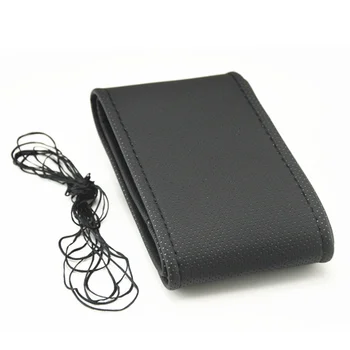 Universal braid on the steering wheel Sew Microfiber car steering wheel cover to cover the entire single connector 38cm styling
Universal braid on the steering wheel Sew Microfiber car steering wheel cover to cover the entire single connector 38cm styling