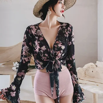 Indoor Swimsuit Korean Swimwear Surf With Push Up Sexy Bikini Set Flying Ins Split High Waist New Pure Solid Polyester FMZXG
Indoor Swimsuit Korean Swimwear Surf With Push Up Sexy Bikini Set Flying Ins Split High Waist New Pure Solid Polyester FMZXG