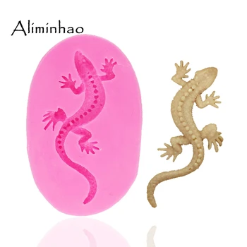 DY0028 Gecko snake lizard DIY Silicone Mold Sugarcraft dessert Candy Chocolate Molds Fondant Cake Decorating Tools
DY0028 Gecko snake lizard DIY Silicone Mold Sugarcraft dessert Candy Chocolate Molds Fondant Cake Decorating Tools