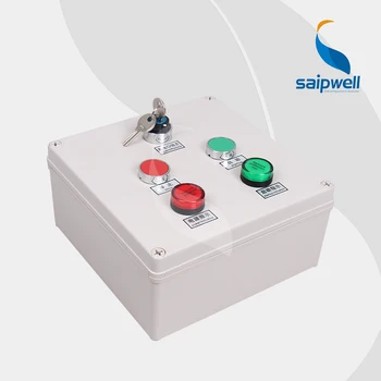 200*200*95mm Push Button Switch Box With Signal Light /Button Control Station Switch Box/Waterproof Box (SP-2020S-A005)
200*200*95mm Push Button Switch Box With Signal Light /Button Control Station Switch Box/Waterproof Box (SP-2020S-A005)