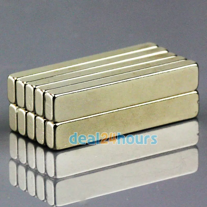 OMO Magnetics 10PCS N50 Bulk Super Strong Strip Block Bar Long Magnets Rare Earth Neodymium 30 x 5 x 3 mm
OMO Magnetics 10PCS N50 Bulk Super Strong Strip Block Bar Long Magnets Rare Earth Neodymium 30 x 5 x 3 mm