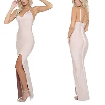 Long Bandage Dress Strap V-Neck Fashion Celebrity Party Dresses Elegant Women Bodycon Wedding Birthday
Long Bandage Dress Strap V-Neck Fashion Celebrity Party Dresses Elegant Women Bodycon Wedding Birthday