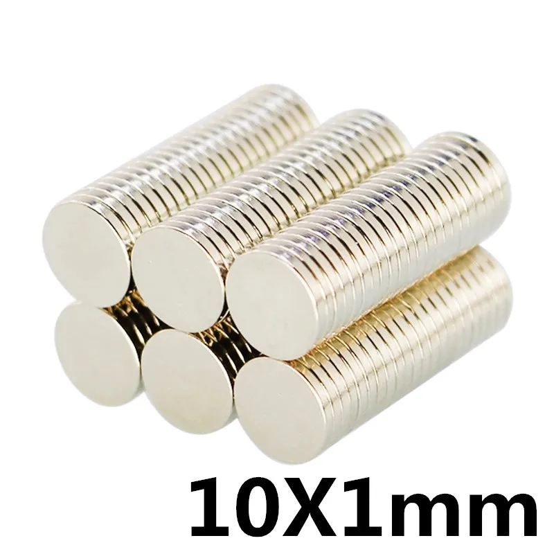 100pcs 10 x 1 mm N35 Super Strong Powerful Small Round Rare Earth Neodymium Magnets 10 x 1 mm
100pcs 10 x 1 mm N35 Super Strong Powerful Small Round Rare Earth Neodymium Magnets 10 x 1 mm