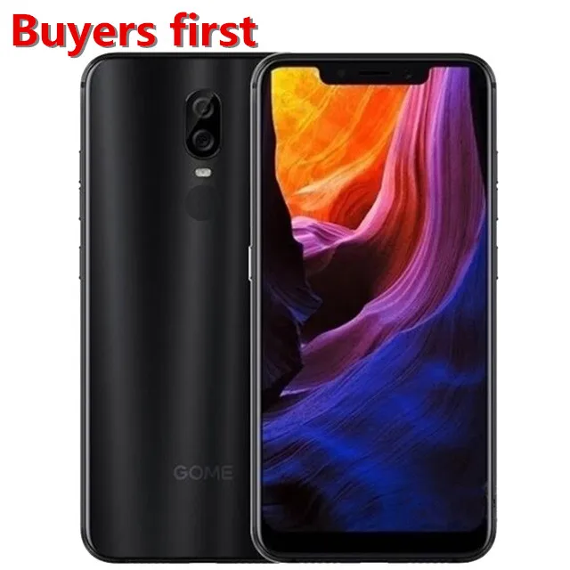 

2019 original GOME U9 6.18''FHD 6GB RAM 64GB ROM Smartphone MTK Helio P23 Octa core 16MP Fast Charge Face ID 4G LTE Mobile phone