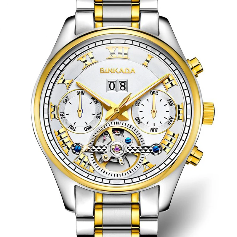 2018 Men's Automatic Mechanical Watch Luminous Waterproof Hollow Multifunctional Leisure Commerce Sport Wrist Top Brand Luxury
2018 Men's Automatic Mechanical Watch Luminous Waterproof Hollow Multifunctional Leisure Commerce Sport Wrist Top Brand Luxury