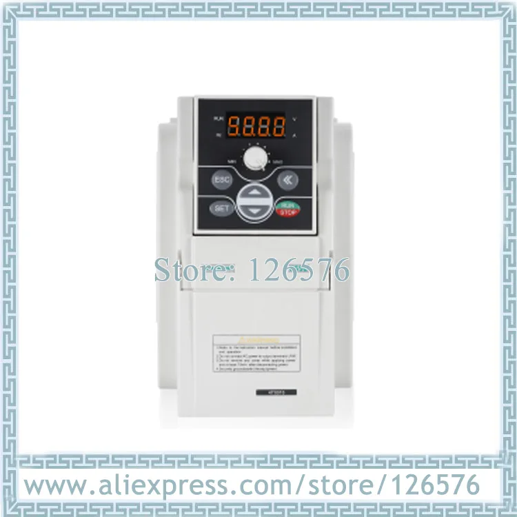 Original SUNFAR 2.2Kw Inverter E300-2S0022L 2.2Kw AC220V 0-1000hz VFD Frequency Inverter for spindle motor
Original SUNFAR 2.2Kw Inverter E300-2S0022L 2.2Kw AC220V 0-1000hz VFD Frequency Inverter for spindle motor