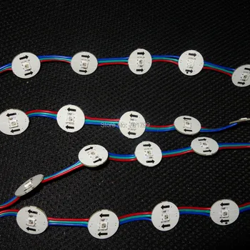 50pcs/lot;DC5V WS2812B led pixel light;non-waterproof;addressable;each led as one pixel;with 3cm wire spacing;rgb full color
50pcs/lot;DC5V WS2812B led pixel light;non-waterproof;addressable;each led as one pixel;with 3cm wire spacing;rgb full color