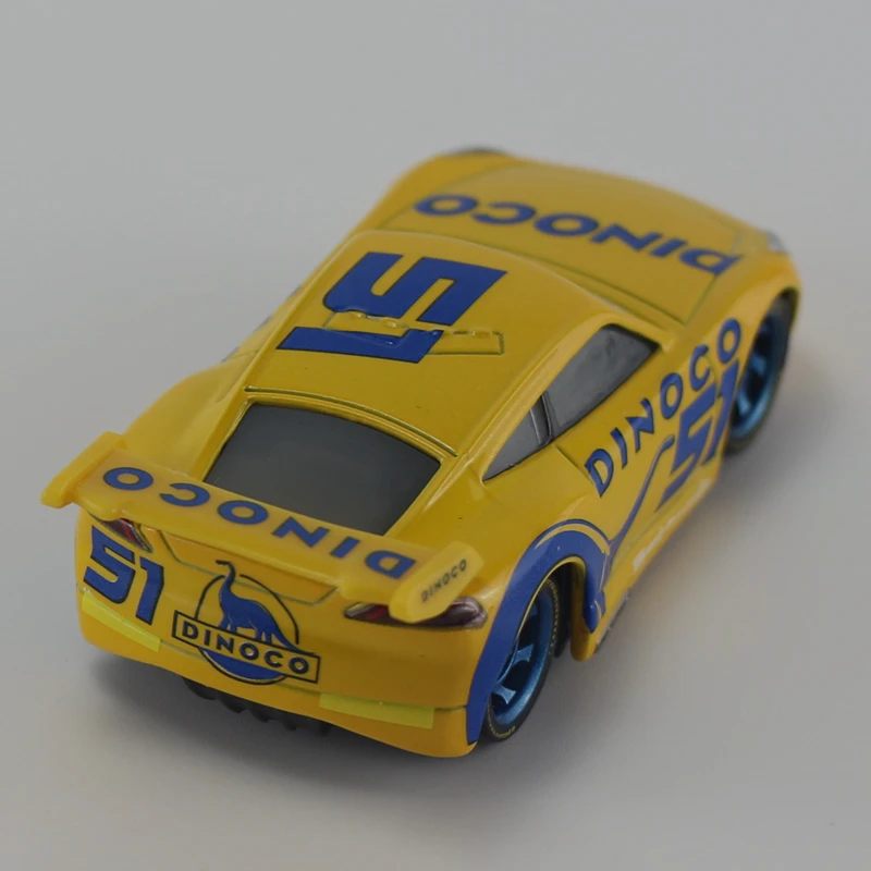 dinoco car yellow