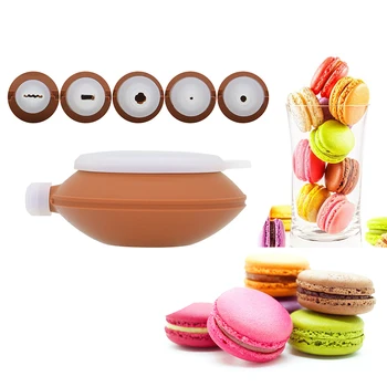 Popular Bakery Silicone Cake Muffin Macaroon Macaron Piping icing Baking Tool Pot 5 Nozzles Set for Kitchen Cake Bakeware Tools
Popular Bakery Silicone Cake Muffin Macaroon Macaron Piping icing Baking Tool Pot 5 Nozzles Set for Kitchen Cake Bakeware Tools
