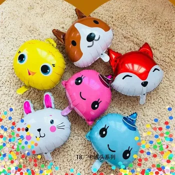 Lucky 50pcs/lot 18 inch Cartoon Animal Foil Helium Balloons Dog&Fox&Rabbit&Hippo Baby Shower Birthday Party Supplies Globos Toys
Lucky 50pcs/lot 18 inch Cartoon Animal Foil Helium Balloons Dog&Fox&Rabbit&Hippo Baby Shower Birthday Party Supplies Globos Toys