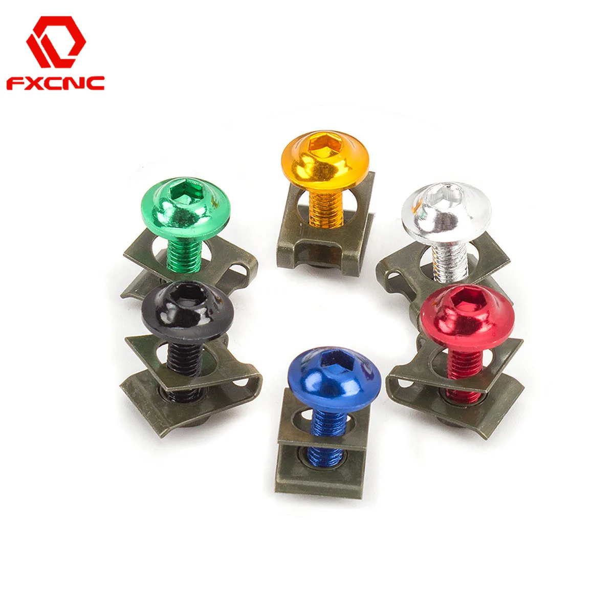 10pcs /Set Universal Motorcycle Fairing Body Bolts Scooter Nuts Bolts M6 Spire Speed Fastener Clips Screw Spring Bolts Nuts
10pcs /Set Universal Motorcycle Fairing Body Bolts Scooter Nuts Bolts M6 Spire Speed Fastener Clips Screw Spring Bolts Nuts