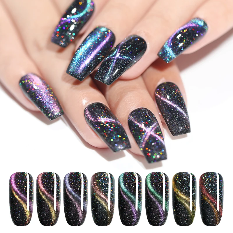 UR SUGAR 3D Magnetic Nail Gel 8ml Soak Off Flakes Laser Gel Polish Glitter Varnish Manicure UV LED Lamp Needed
UR SUGAR 3D Magnetic Nail Gel 8ml Soak Off Flakes Laser Gel Polish Glitter Varnish Manicure UV LED Lamp Needed