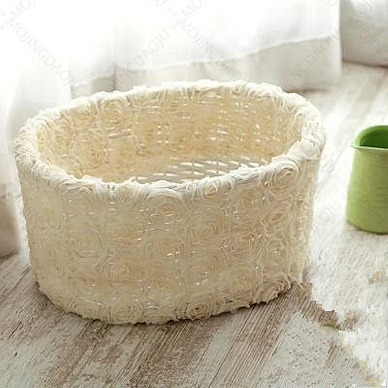 newborn photography props basket three-dimensional flower oval neonatal hundred days | Мать и ребенок