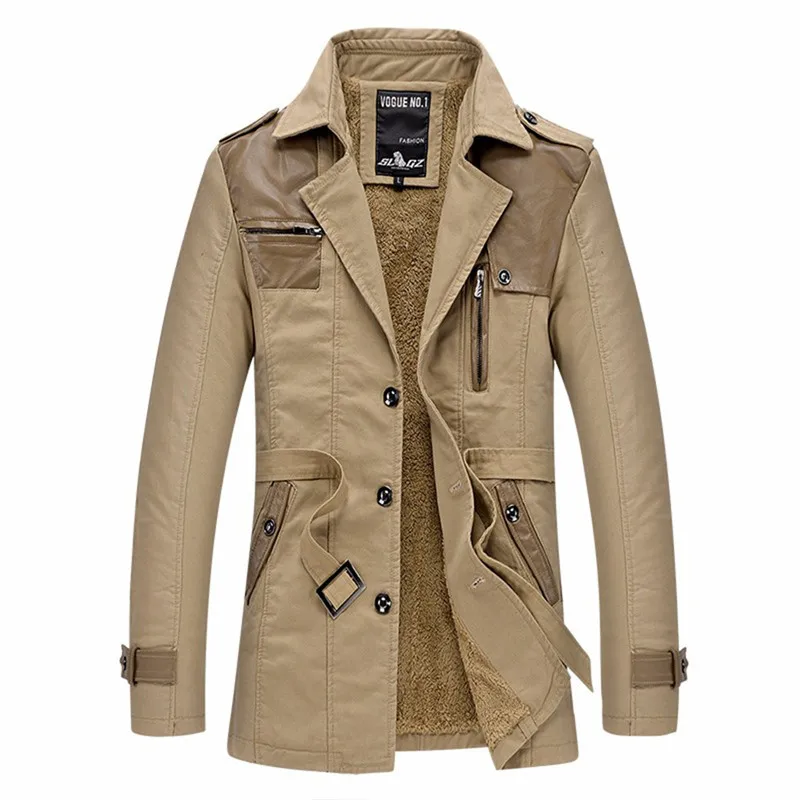 Men's Trench Coat 2018 New Arrive Fashion Designer Male Long Jacket Autumn Winter Warm Windproof Slim Trench Hot Sale Size L-3XL
Men's Trench Coat 2018 New Arrive Fashion Designer Male Long Jacket Autumn Winter Warm Windproof Slim Trench Hot Sale Size L-3XL