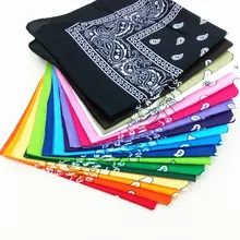 Square Scarf Headwear Band Wrist-Wrap Paisley Black High-Quality Neck Hip-Hop Unisex Square Scarf Headwear Band Wrist-Wrap Paisley Black High-Quality Neck Hip-Hop Unisex