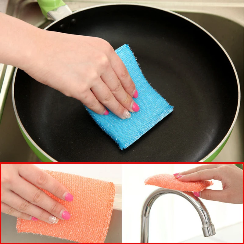 SrDcMbk 1X Cleaner Dishes Washing Sponges Magic Kitchen Cleaning Sponge Eraser Microfiber Clean Home Supplies Anti-oil Dishcloth
SrDcMbk 1X Cleaner Dishes Washing Sponges Magic Kitchen Cleaning Sponge Eraser Microfiber Clean Home Supplies Anti-oil Dishcloth