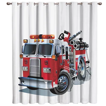 Cartoon Fire Truck Window Treatments Curtains Valance Window Curtains Dark Curtain Lights Living Room Outdoor Window Curtain
Cartoon Fire Truck Window Treatments Curtains Valance Window Curtains Dark Curtain Lights Living Room Outdoor Window Curtain