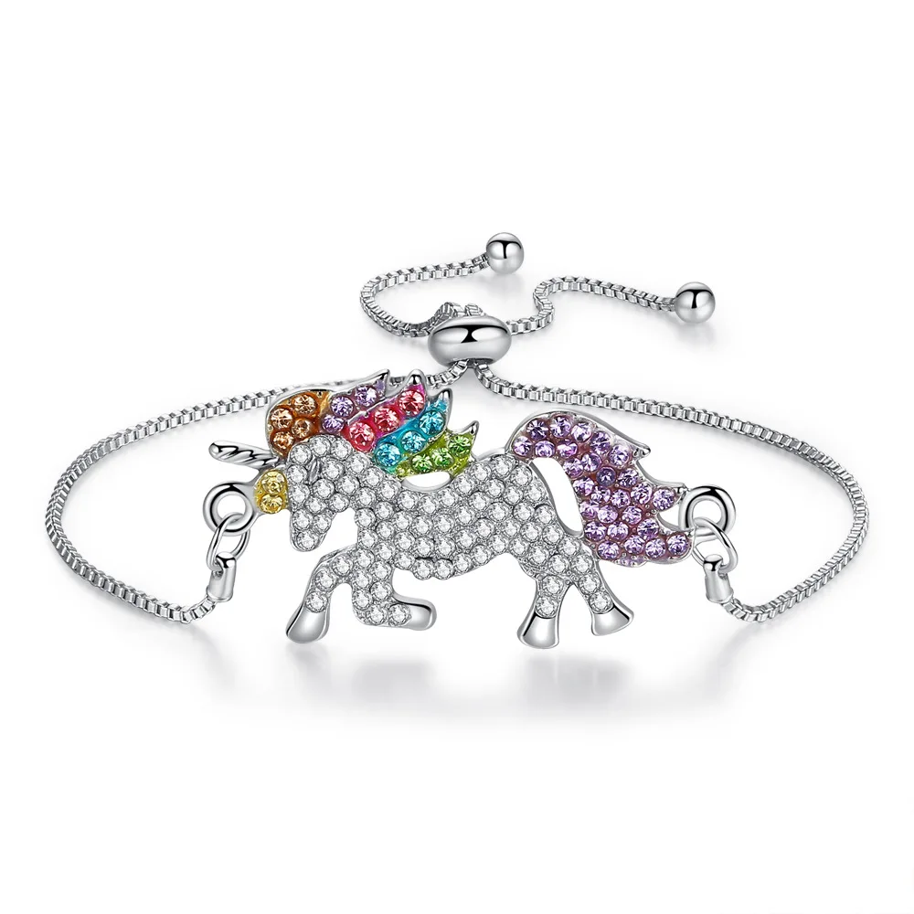 Trendy Unicorn Bracelet For Women Gold Hand Chain Charm Rhinestone Bracelet&Bangles Adjustable Hand Accessories
Trendy Unicorn Bracelet For Women Gold Hand Chain Charm Rhinestone Bracelet&Bangles Adjustable Hand Accessories