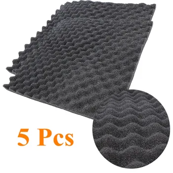 5pcs 50x50cm SoundProof Thickness 1.5cm Black Acoustic Foam Treatment Sound Proofing Sound-absorbing Cotton For Recording Studio
5pcs 50x50cm SoundProof Thickness 1.5cm Black Acoustic Foam Treatment Sound Proofing Sound-absorbing Cotton For Recording Studio