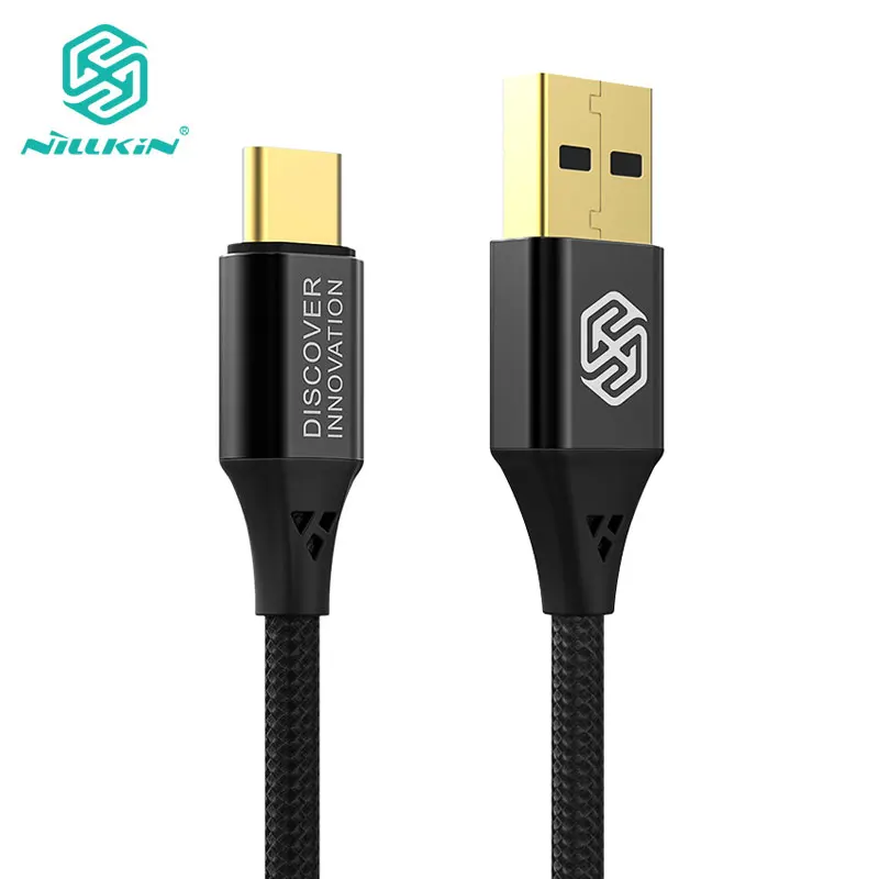 NILLKIN Type-C Usb Cable 5A/40W Fast Nylon Type C Cable For Huawei OPPO For Samsung S10/S10 Plus/S10e/S9 For Xiaomi Mi 8 Mi 9 SE
NILLKIN Type-C Usb Cable 5A/40W Fast Nylon Type C Cable For Huawei OPPO For Samsung S10/S10 Plus/S10e/S9 For Xiaomi Mi 8 Mi 9 SE
