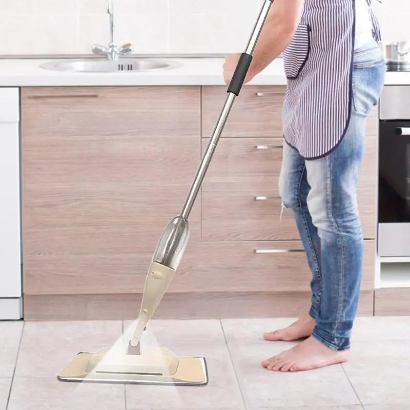 360 Degree Spray Floor Mop with 2 Fiber Pads for Home Tiles Floor Cleaning Mop Household Cleaner
360 Degree Spray Floor Mop with 2 Fiber Pads for Home Tiles Floor Cleaning Mop Household Cleaner
