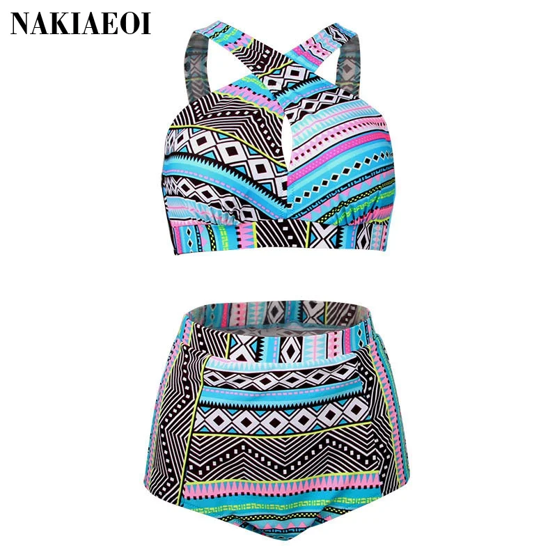 Plus Size Swimsuit Female Sexy Bikini 2019 High Waist Swimwear Women Vintage Beach Wear Cross Bikini Set Two-Piece Suit Floral
Plus Size Swimsuit Female Sexy Bikini 2019 High Waist Swimwear Women Vintage Beach Wear Cross Bikini Set Two-Piece Suit Floral