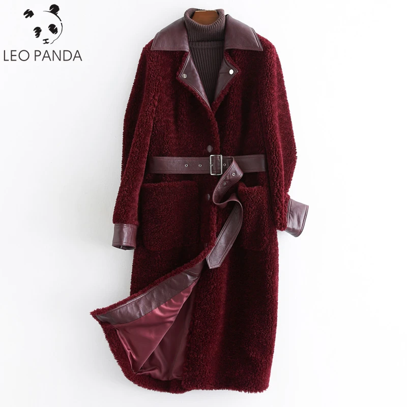 Women Real Fur Coat Winter Warm New Fashion Sheep Shearling Fur Jacket Female Long Length Natural Wool Lamb Fur Coats Ladies
Women Real Fur Coat Winter Warm New Fashion Sheep Shearling Fur Jacket Female Long Length Natural Wool Lamb Fur Coats Ladies