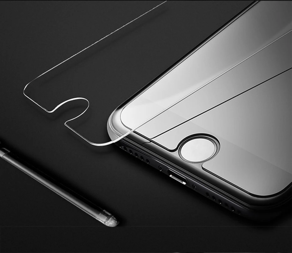 glass on iPhone 7 10