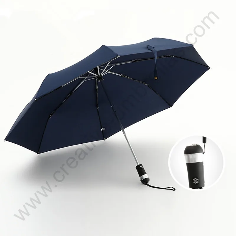103cm 2-3 persons auto open auto close three fold steel torch LED umbrella super light anti-thunder windproof lighting parasol
103cm 2-3 persons auto open auto close three fold steel torch LED umbrella super light anti-thunder windproof lighting parasol