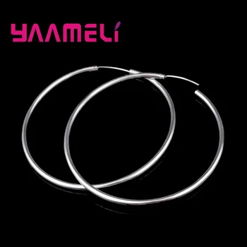 YAAMEL New Arrival Classical High Quality 925 Sterling Silver Round Hoop Earrings For Ladies Woman Party Wedding Accessories
YAAMEL New Arrival Classical High Quality 925 Sterling Silver Round Hoop Earrings For Ladies Woman Party Wedding Accessories