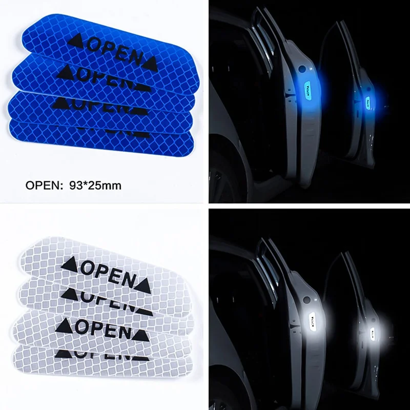 4Pcs/Set Car OPEN Reflective Tape Warning Mark Reflective Open Notice Bicycle Accessories Exterior Car Door Stickers DIY
4Pcs/Set Car OPEN Reflective Tape Warning Mark Reflective Open Notice Bicycle Accessories Exterior Car Door Stickers DIY