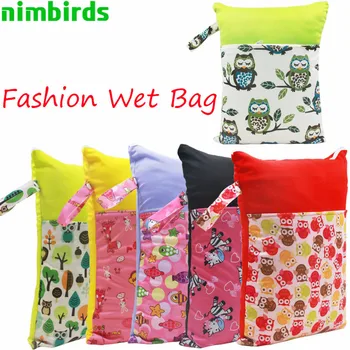 Reusable Waterproof Diaper Wet Bag PUL Nappy Wet Bag Washable Double Pocket Cloth Diaper Wet Dry Wetbag Swimmer Bags 30x40cm
Reusable Waterproof Diaper Wet Bag PUL Nappy Wet Bag Washable Double Pocket Cloth Diaper Wet Dry Wetbag Swimmer Bags 30x40cm