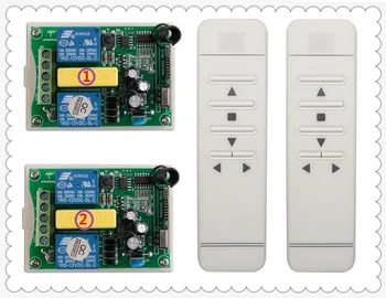AC 220V 433mhz Digital intelligent digital RF wireless remote control switch system for projection screen & garage door/blinds
AC 220V 433mhz Digital intelligent digital RF wireless remote control switch system for projection screen & garage door/blinds