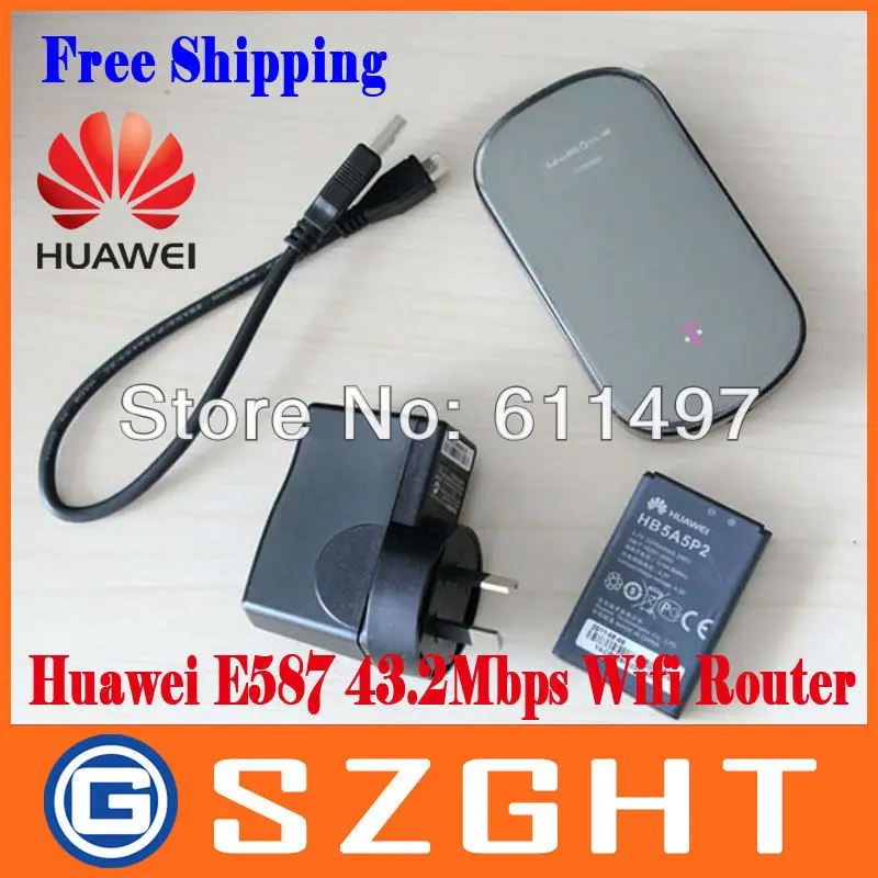 Huawei MiFi E587 Original 3G wireless hotspot Router unlocked 42mbps mobile WIFI sharing
Huawei MiFi E587 Original 3G wireless hotspot Router unlocked 42mbps mobile WIFI sharing