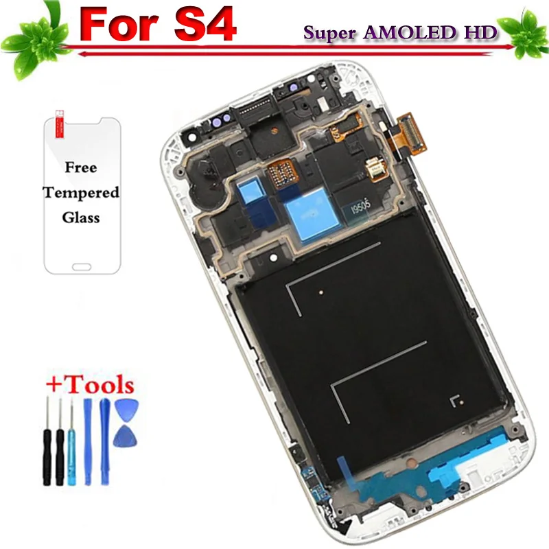 100% Tested LCD Display for Samsung Galaxy S4 i9505 LCD Digitizer Touch Screen with frame Assembly Blue white
100% Tested LCD Display for Samsung Galaxy S4 i9505 LCD Digitizer Touch Screen with frame Assembly Blue white
