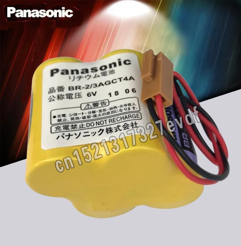 Panasonic Original BR-2/3AGCT4A 6v battery PLC BR-2/3AGCT4A lithium-ion batteries with Brown belt hook plug
Panasonic Original BR-2/3AGCT4A 6v battery PLC BR-2/3AGCT4A lithium-ion batteries with Brown belt hook plug